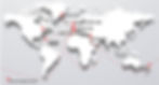 Map representing some of the likely destinations of the qualifying races.