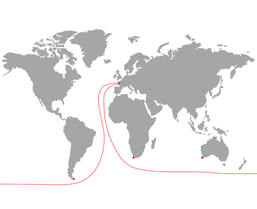 Vendee Globe Route Map